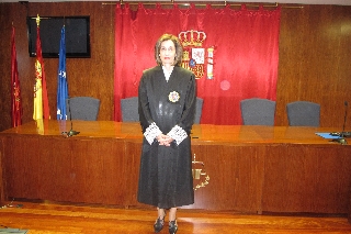 La magistrada María de las Mercedes Martín Olivera